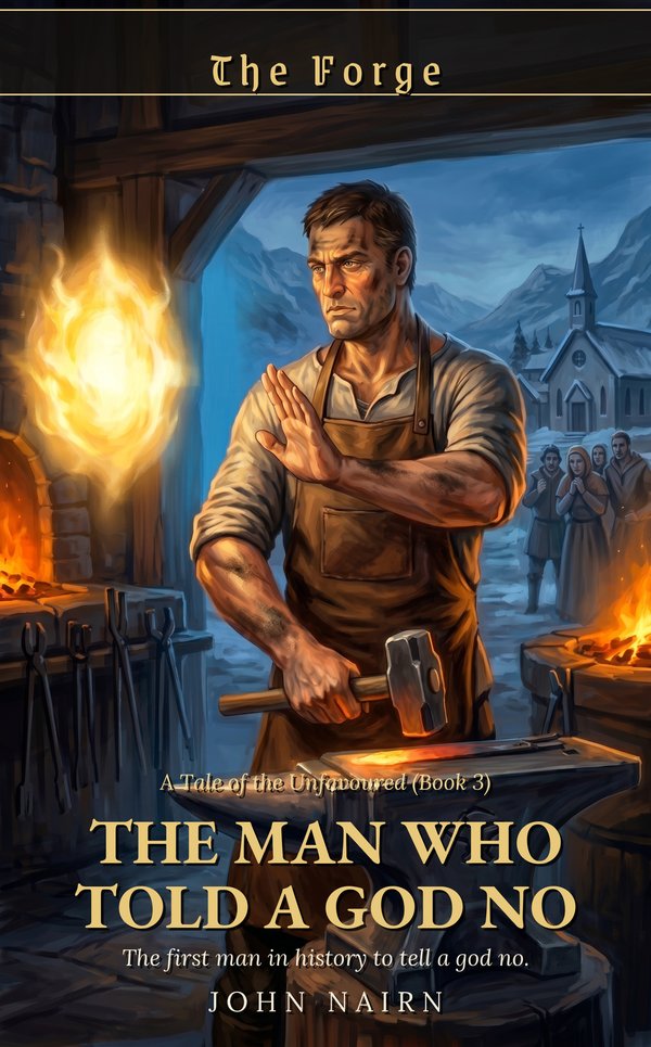 Cover of Book 3: The Man Who Told a God No